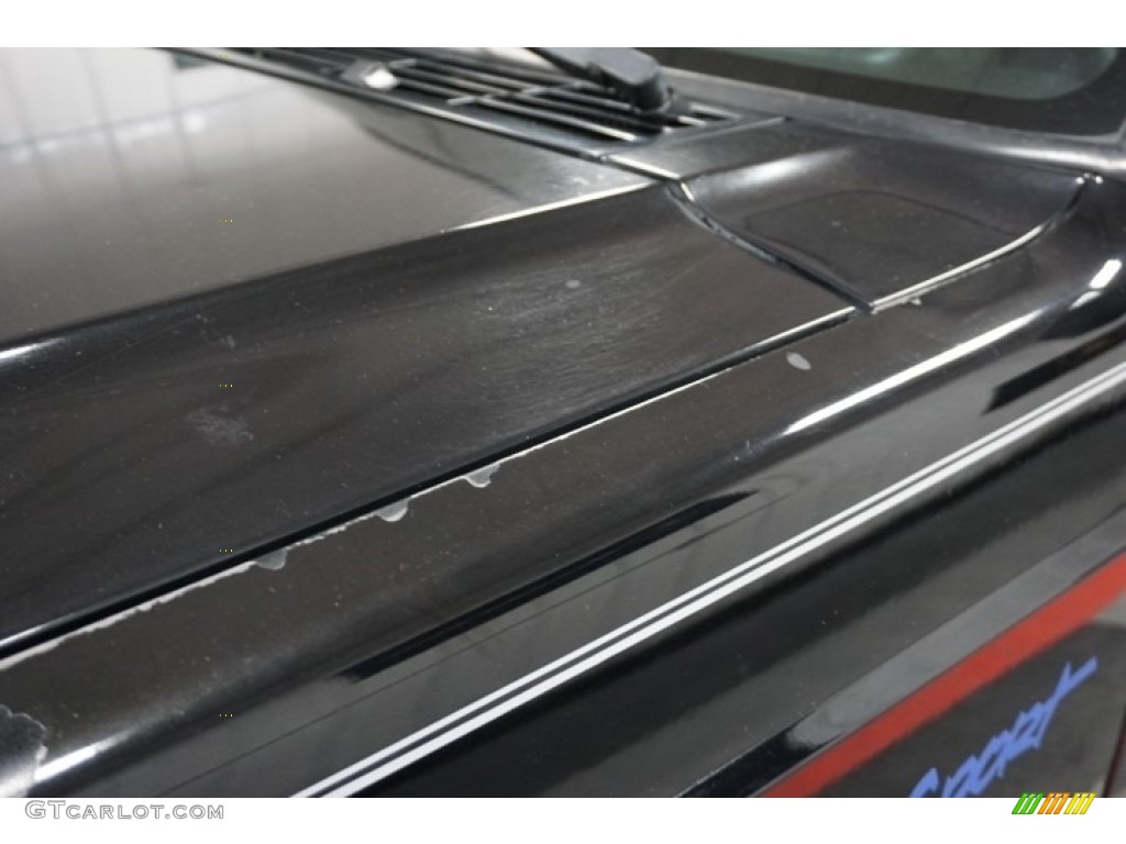 1998 Cherokee Sport 4x4 - Black / Mist Gray photo #83