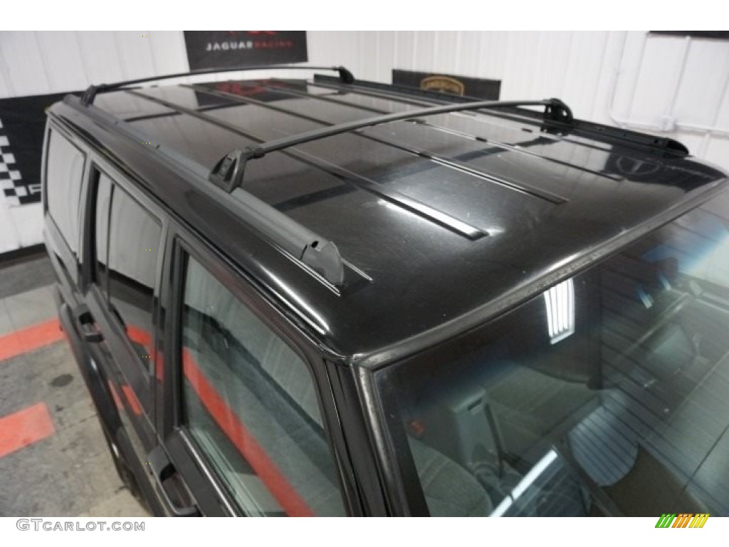 1998 Cherokee Sport 4x4 - Black / Mist Gray photo #91