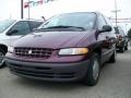 Deep Cranberry Pearl 1999 Plymouth Voyager SE