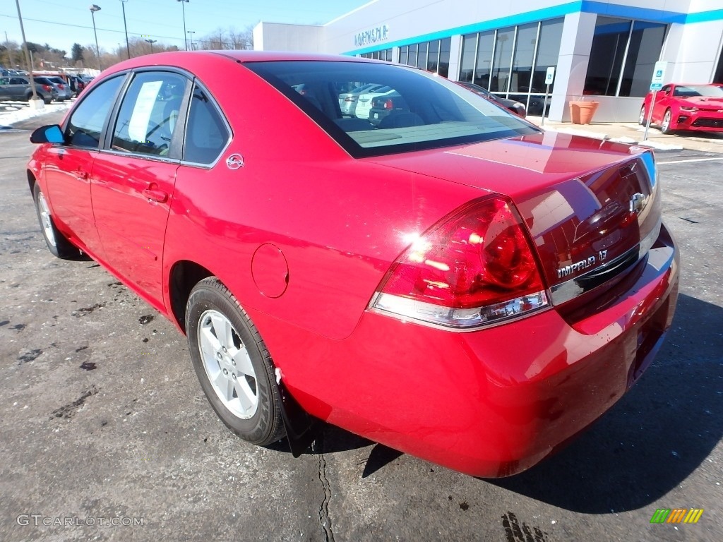 2008 Impala LT - Precision Red / Ebony Black photo #4