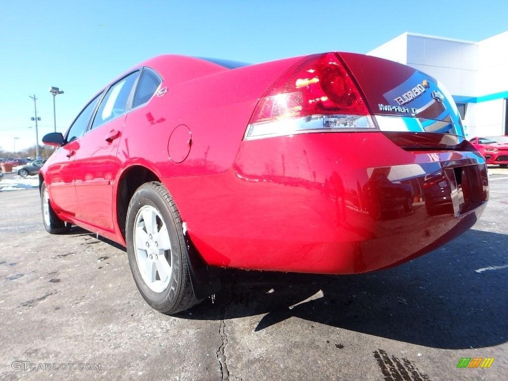 2008 Impala LT - Precision Red / Ebony Black photo #5