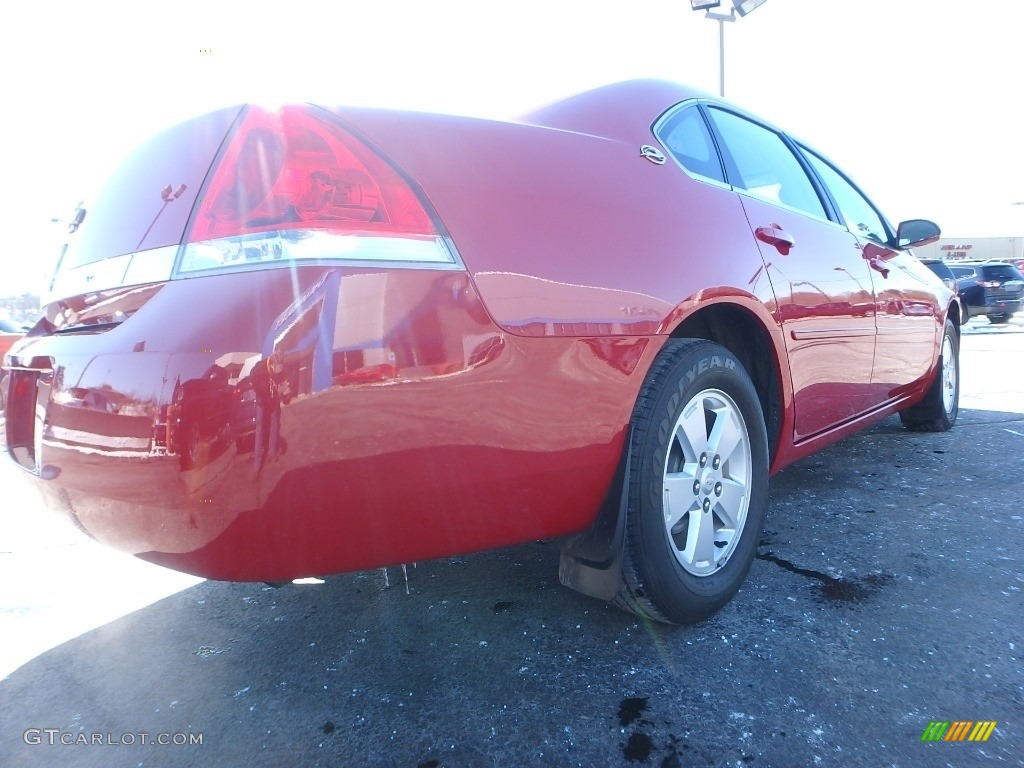 2008 Impala LT - Precision Red / Ebony Black photo #8