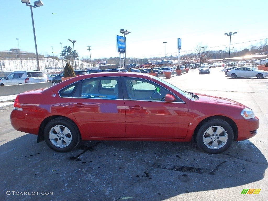 2008 Impala LT - Precision Red / Ebony Black photo #9