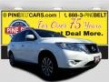 Moonlight White 2013 Nissan Pathfinder SV 4x4