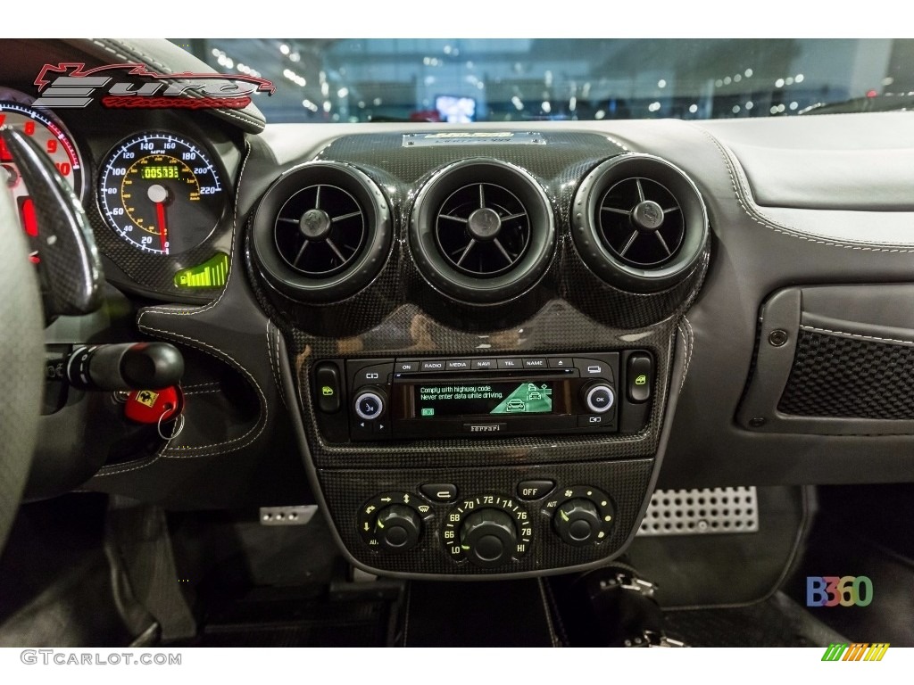 2009 F430 16M Scuderia Spider - White Avus / Charcoal photo #45