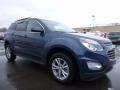 2016 Patriot Blue Metallic Chevrolet Equinox LT AWD  photo #3