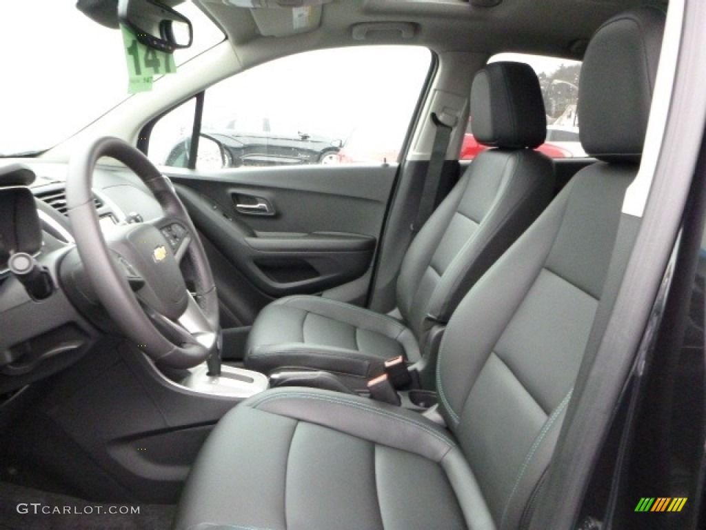 Jet Black Interior 2016 Chevrolet Trax LTZ AWD Photo #110887753