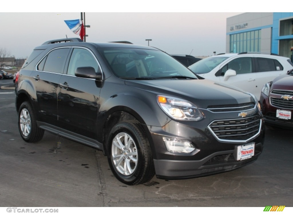 2016 Equinox LT - Tungsten Metallic / Jet Black photo #2