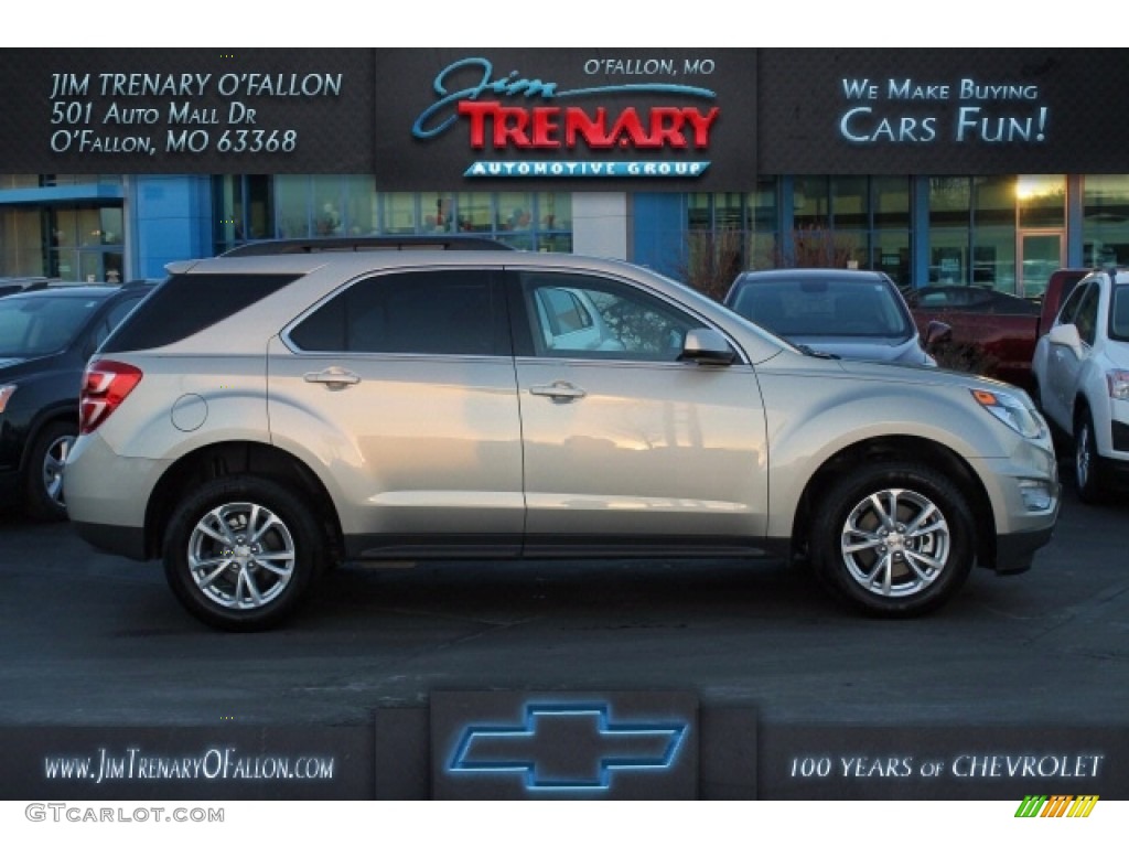 2016 Equinox LT - Champagne Silver Metallic / Jet Black photo #1