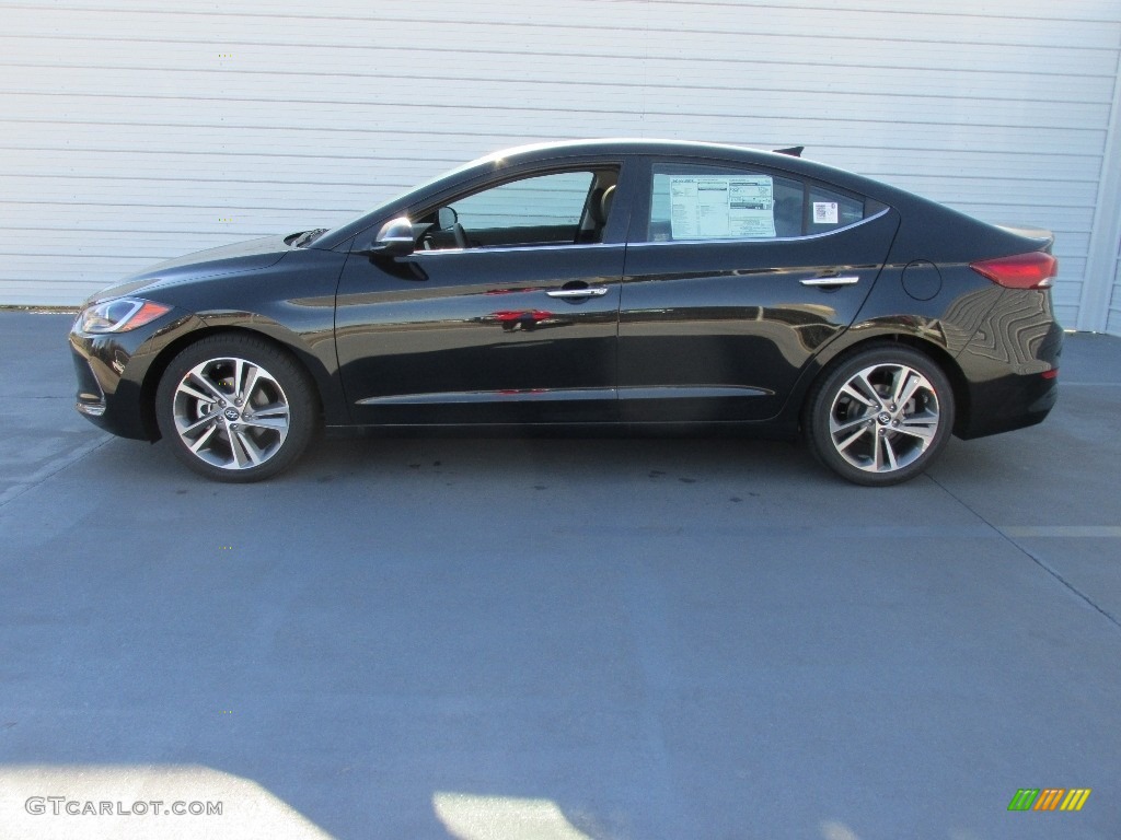 2017 Elantra SE - Black / Black photo #6
