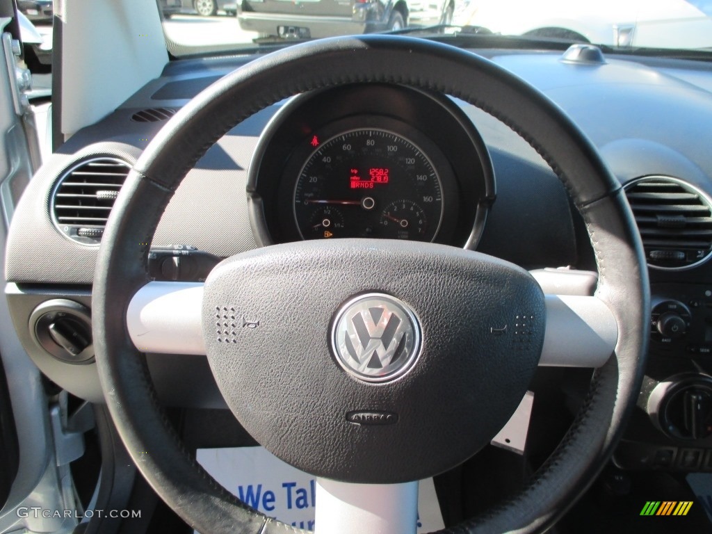 2009 New Beetle 2.5 Convertible - Heaven Blue Metallic / Cream photo #18