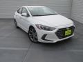 2017 White Hyundai Elantra SE  photo #1