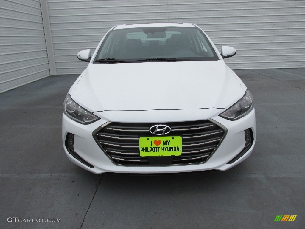 2017 Elantra SE - White / Black photo #8