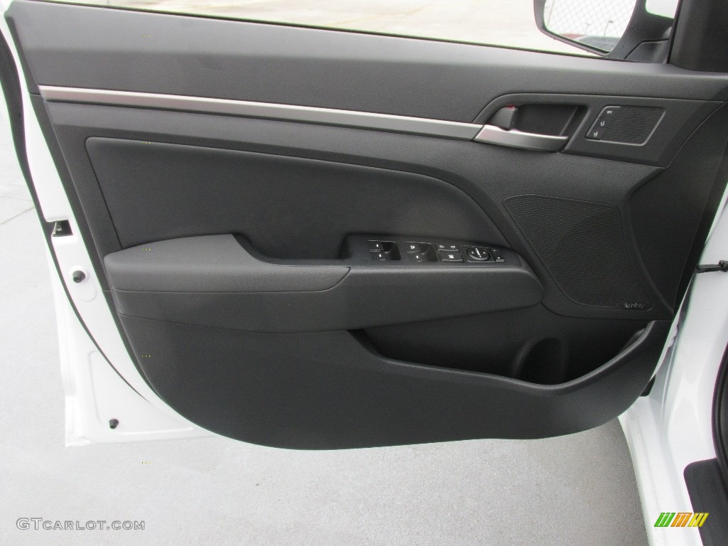 2017 Elantra SE - White / Black photo #17