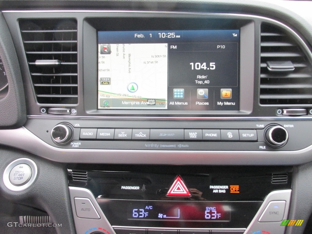 2017 Elantra SE - White / Black photo #28