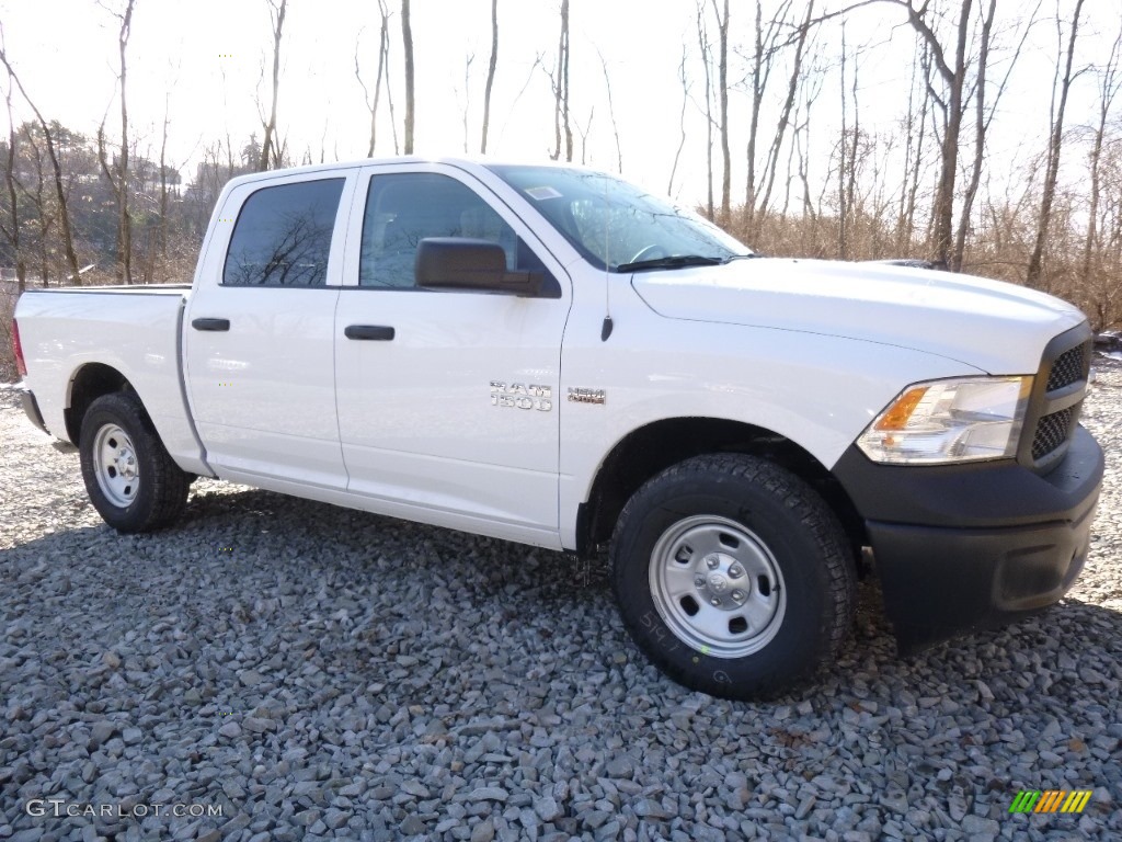 Bright White 2016 Ram 1500 Tradesman Crew Cab 4x4 Exterior Photo #110893414