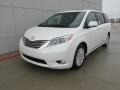 2016 Blizzard Pearl Toyota Sienna Limited  photo #7