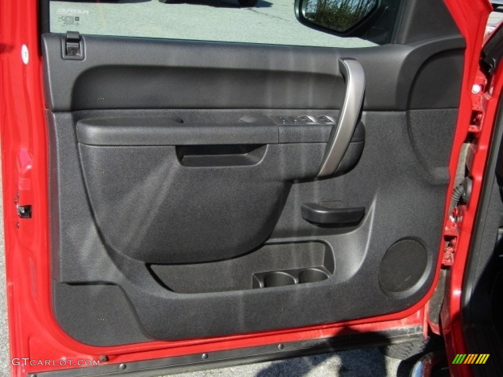 2013 Sierra 1500 SLE Extended Cab 4x4 - Fire Red / Ebony photo #7