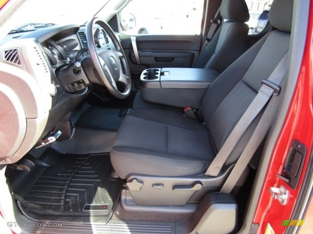 2013 Sierra 1500 SLE Extended Cab 4x4 - Fire Red / Ebony photo #9