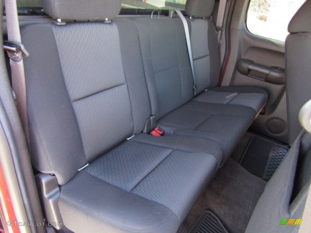 2013 Sierra 1500 SLE Extended Cab 4x4 - Fire Red / Ebony photo #22