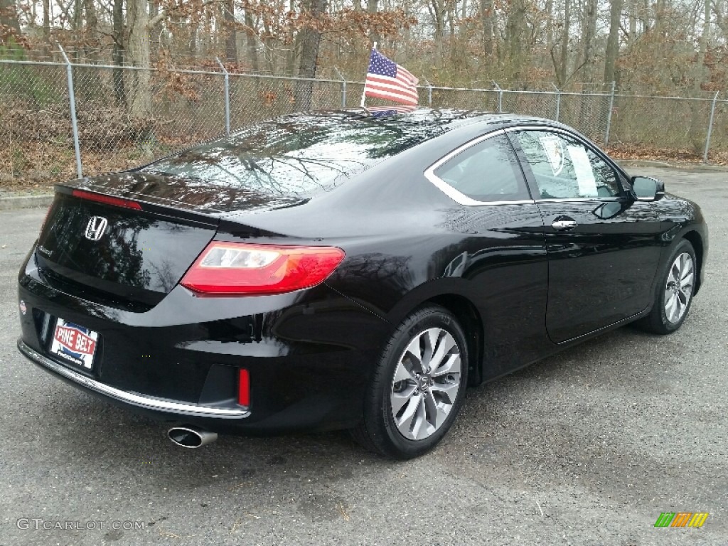 2014 Accord EX Coupe - Crystal Black Pearl / Black photo #7
