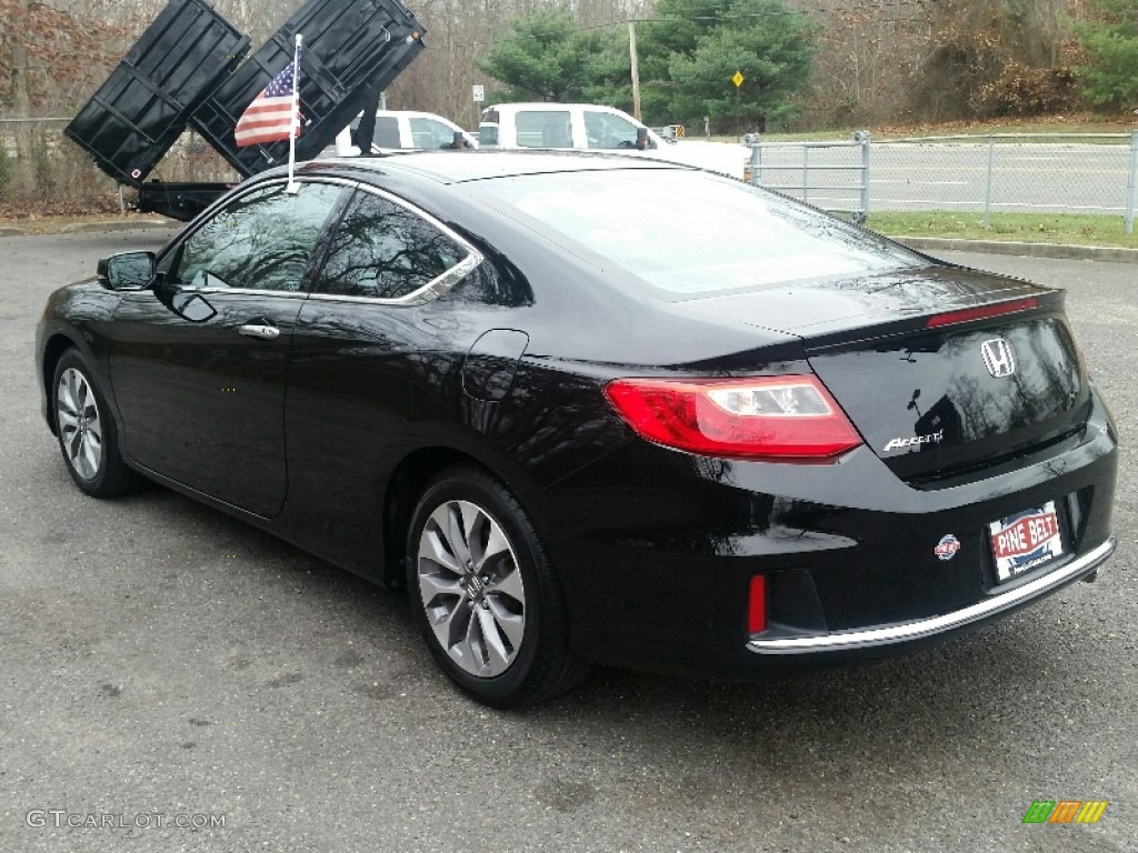 2014 Accord EX Coupe - Crystal Black Pearl / Black photo #9