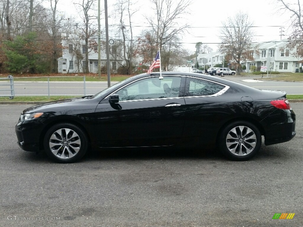 2014 Accord EX Coupe - Crystal Black Pearl / Black photo #10