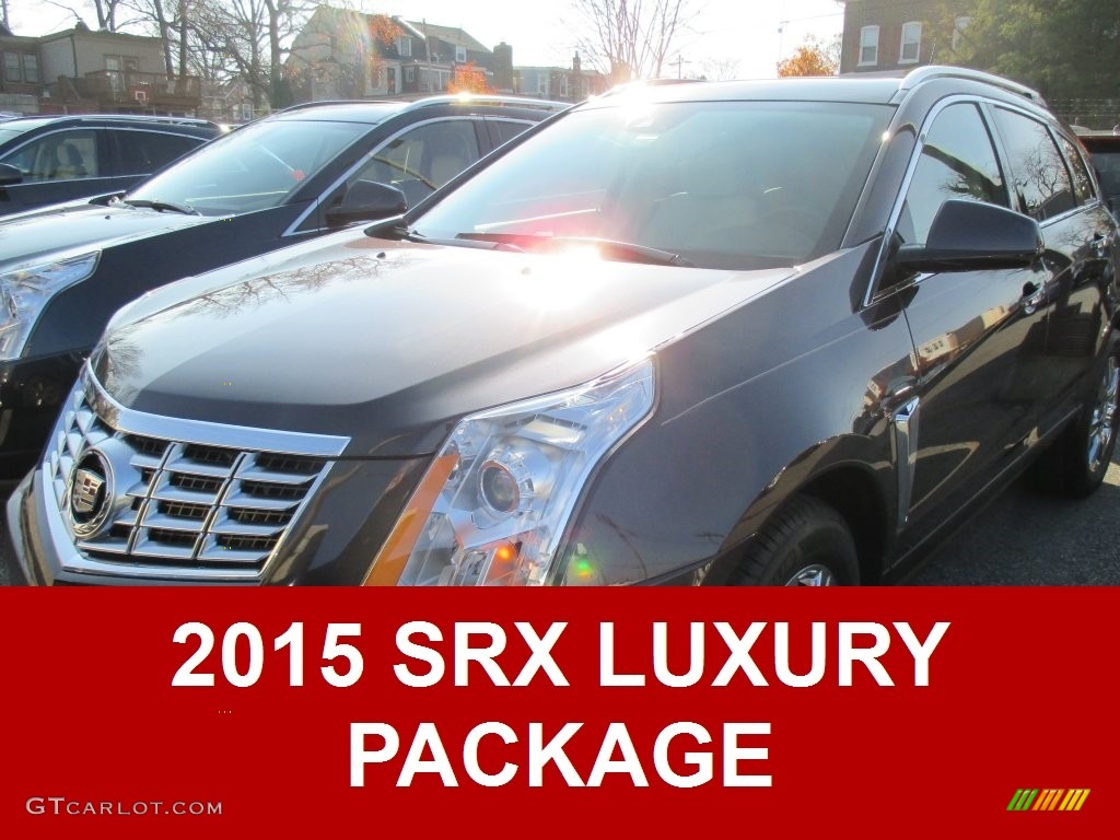 2015 SRX Luxury - Majestic Plum Metallic / Shale/Brownstone photo #1