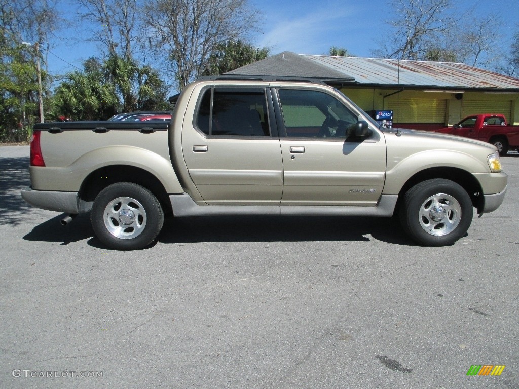 2002 Explorer Sport Trac  - Harvest Gold Metallic / Dark Graphite photo #2