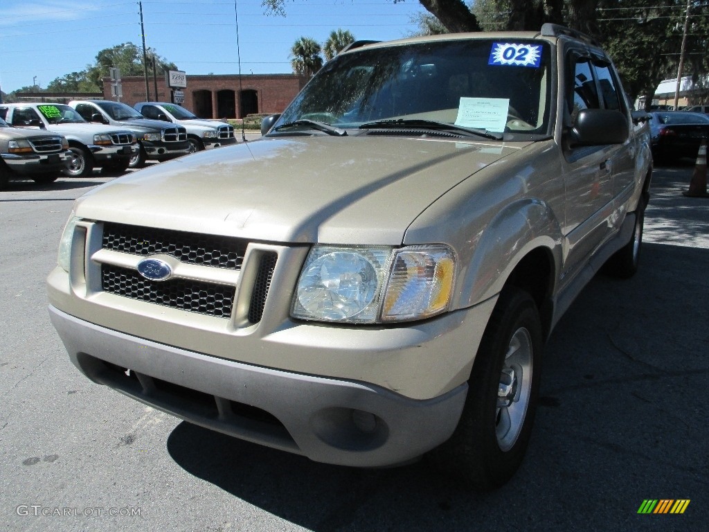 2002 Explorer Sport Trac  - Harvest Gold Metallic / Dark Graphite photo #7