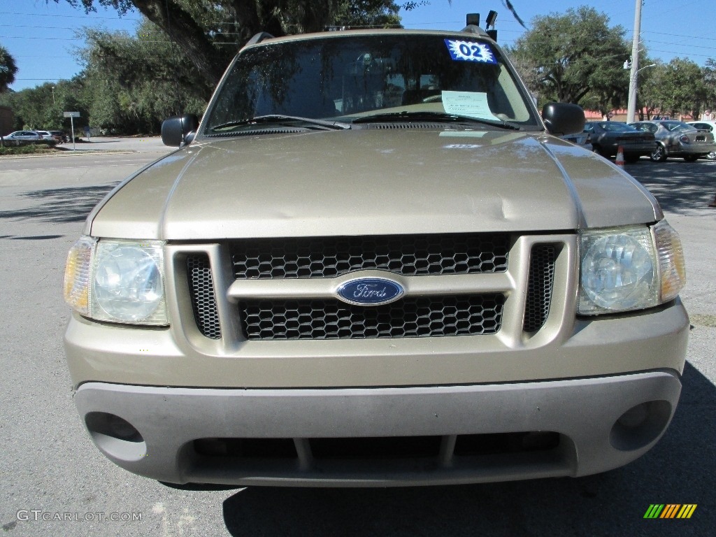 2002 Explorer Sport Trac  - Harvest Gold Metallic / Dark Graphite photo #8