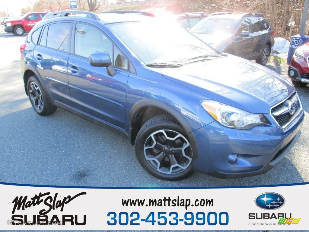 Marine Blue Pearl Subaru XV Crosstrek