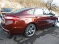 2016 Bronze Fire Metallic Ford Fusion Titanium  photo #2