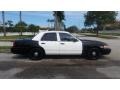 2005 Black and White Ford Crown Victoria Police Interceptor  photo #6