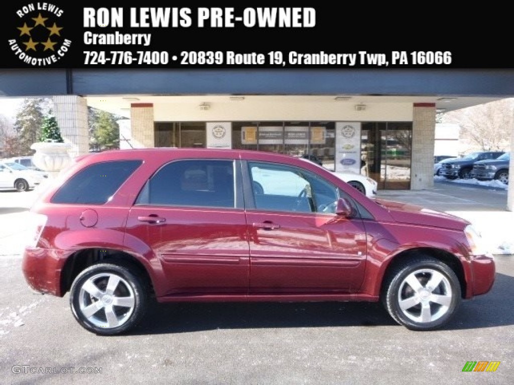 Deep Ruby Red Metallic Chevrolet Equinox