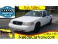 Vibrant White 2005 Ford Crown Victoria Police Interceptor