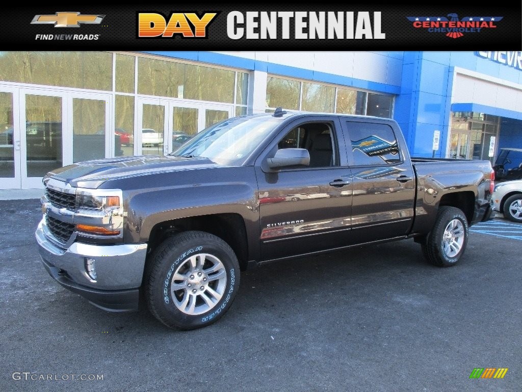 2016 Silverado 1500 LT Crew Cab 4x4 - Tungsten Metallic / Jet Black photo #1