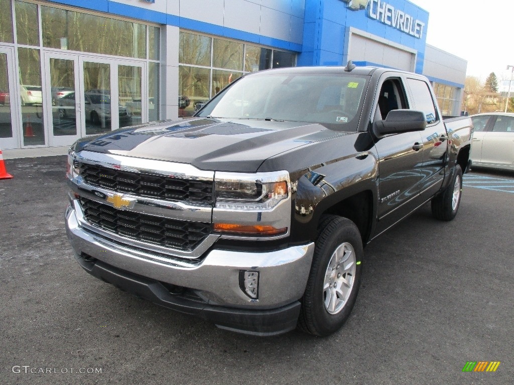 2016 Silverado 1500 LT Crew Cab 4x4 - Black / Jet Black photo #10