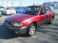 2003 Cayenne Red Pearl Subaru Forester 2.5 X  photo #2