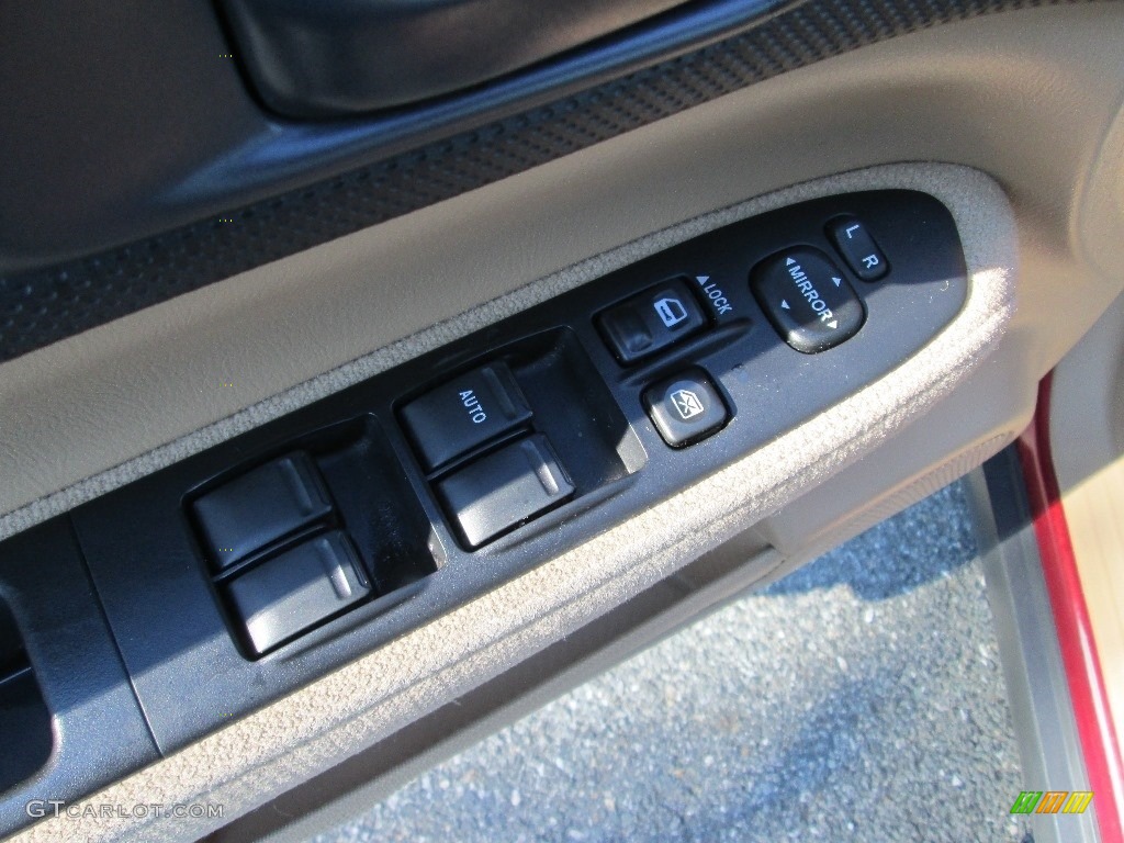 2003 Forester 2.5 X - Cayenne Red Pearl / Beige photo #14