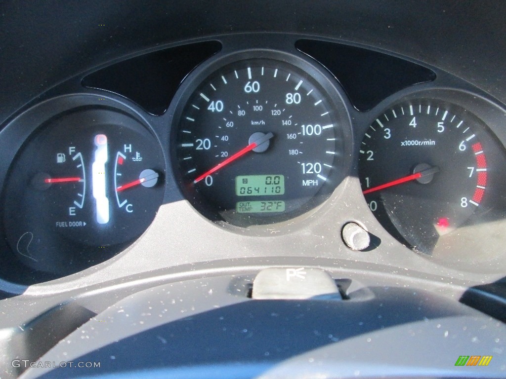 2003 Forester 2.5 X - Cayenne Red Pearl / Beige photo #26