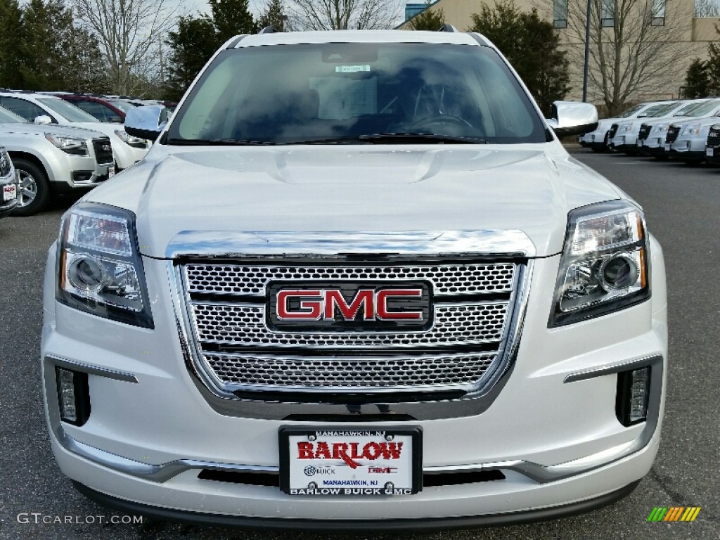 2016 Terrain Denali - White Frost Tricoat / Jet Black photo #2