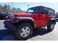 Flame Red - Wrangler Sport 4x4 Photo No. 3