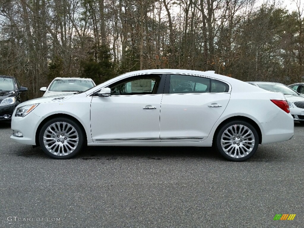 White Frost Tricoat 2016 Buick LaCrosse Premium II Group Exterior Photo #110909785
