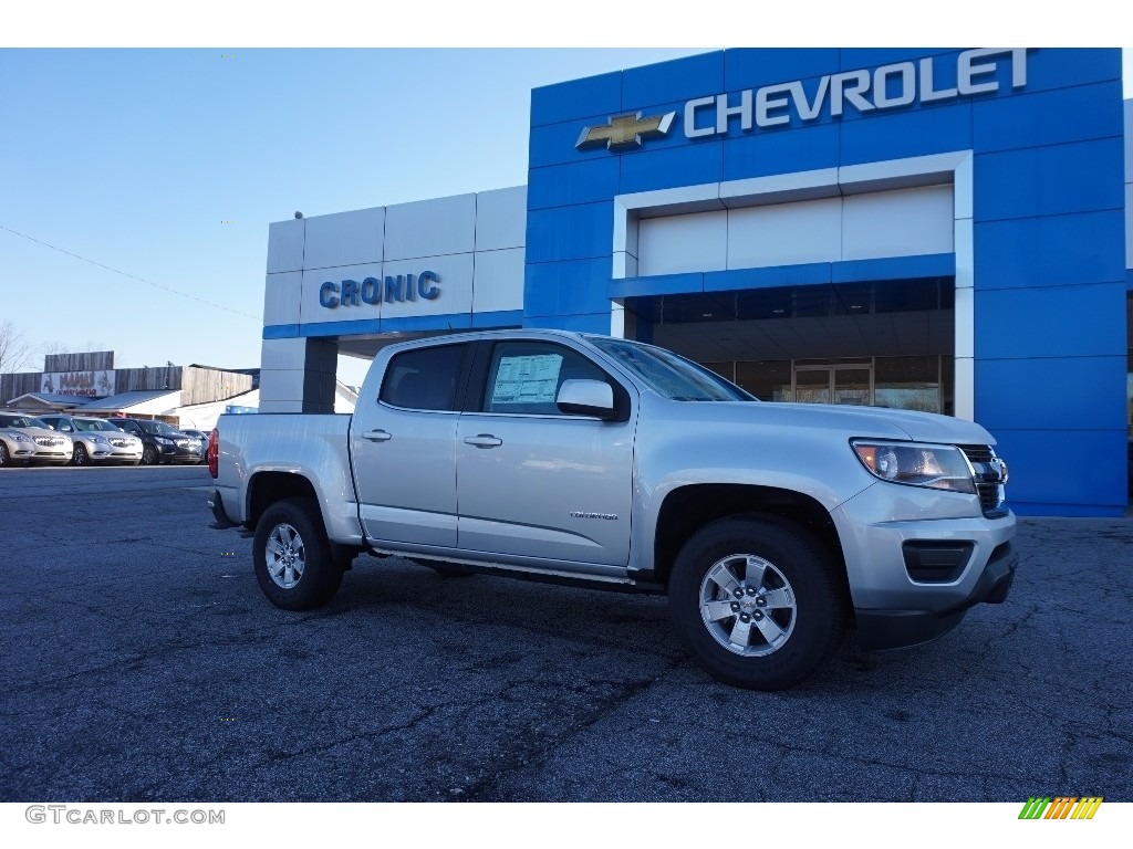 Silver Ice Metallic Chevrolet Colorado