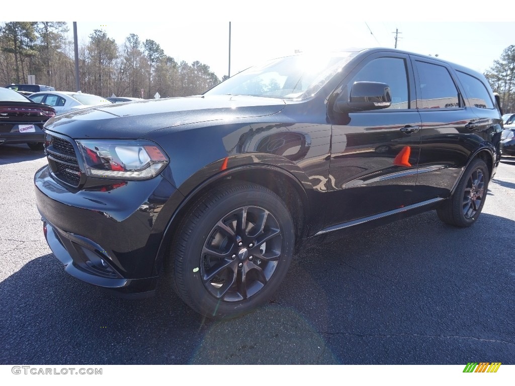 Brilliant Black Crystal Pearl 2016 Dodge Durango R/T Exterior Photo #110910100
