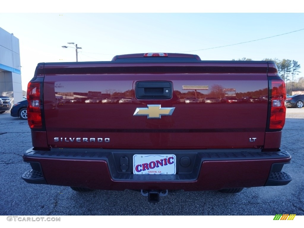 2016 Silverado 1500 LT Crew Cab 4x4 - Siren Red Tintcoat / Jet Black photo #6