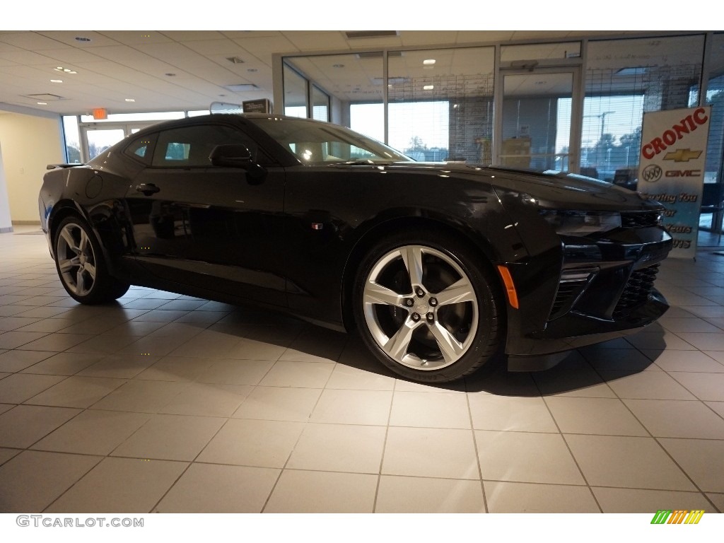 Black Chevrolet Camaro
