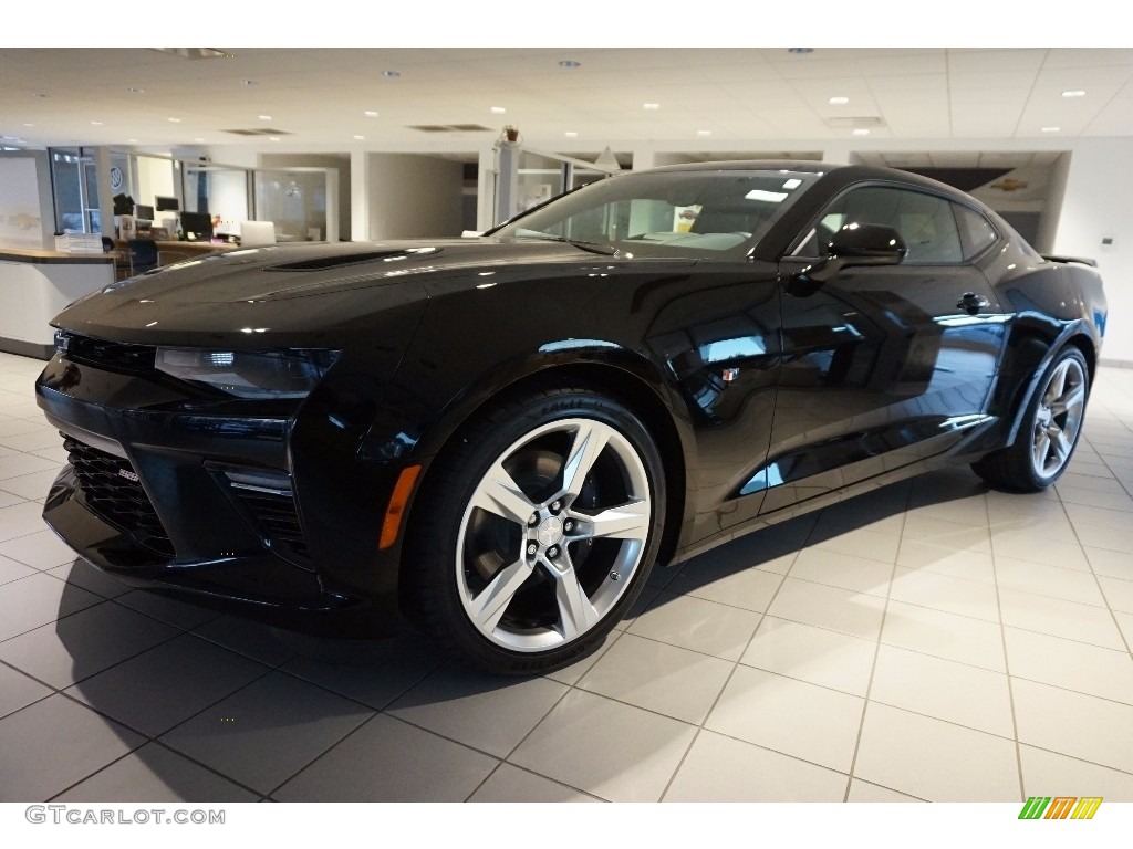 Black 2016 Chevrolet Camaro SS Coupe Exterior Photo #110910676