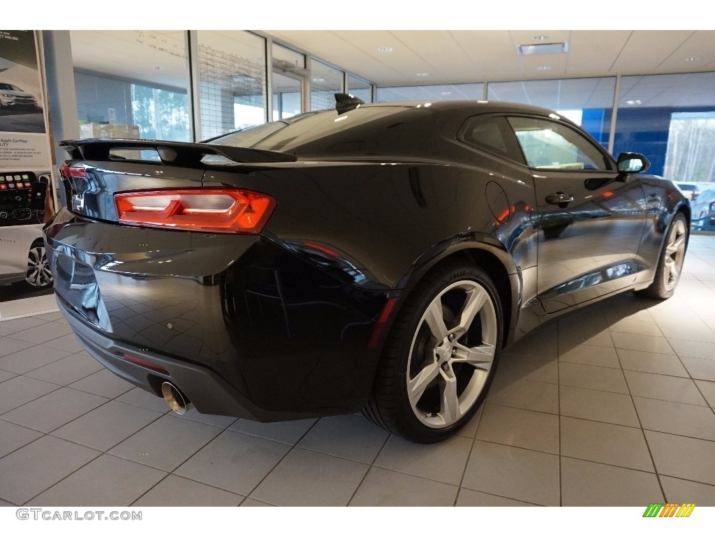 2016 Camaro SS Coupe - Black / Adrenaline Red photo #6